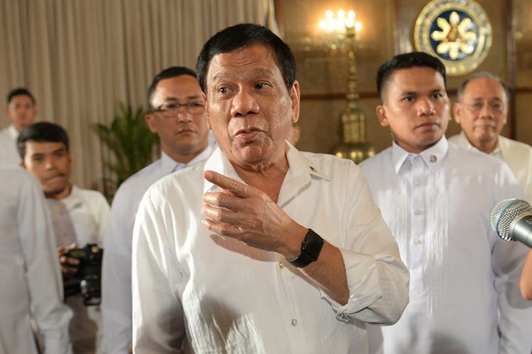 Presiden Filipina, Rodrigo Duterte.