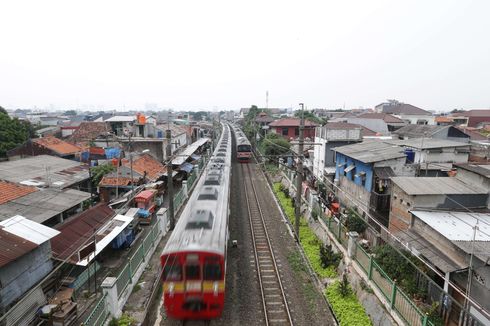 Banjir antara Stasiun Pondok Ranji dan Kebayoran Surut, KRL Kembali Normal