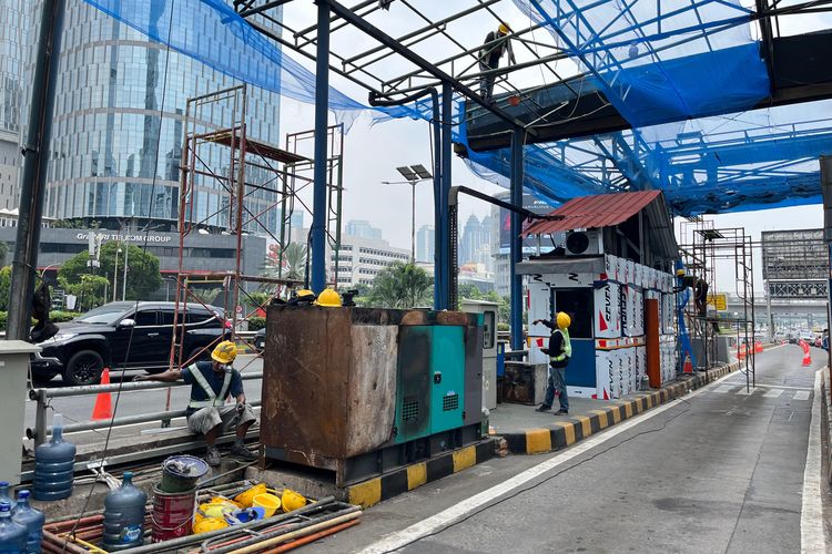 Penutupan Gerbang Tol Dalam Kota