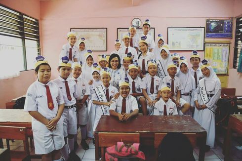 Ketika Sri Mulyani Jelaskan Keuangan Negara di Hadapan Murid SD