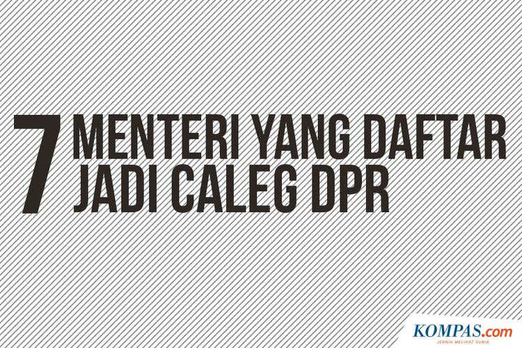 7 Menteri yang Daftar Jadi Caleg DPR