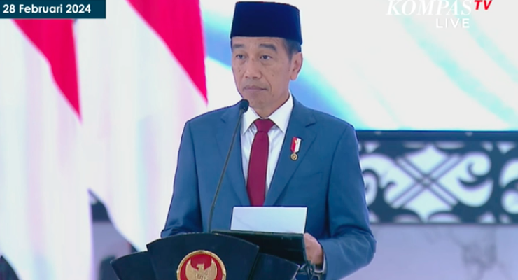 Jokowi: Terima Kasih TNI-Polri Telah Menjamin Keamanan Selama Pemilu