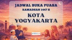 Jadwal Buka Puasa Kota Yogyakarta Hari Ini 9 Maret 2026