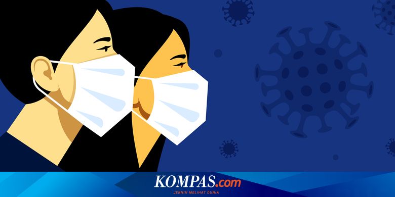 Virus Corona Gambar Kartun Orang Pakai Masker Png Ideku Unik