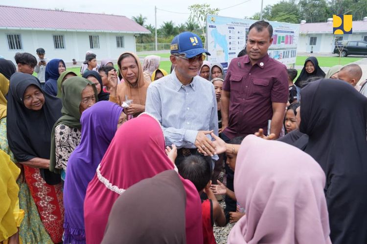 Menteri PU Targetkan 23.000 Rumah di Aceh Pulih Lewat Padat Karya Tunai