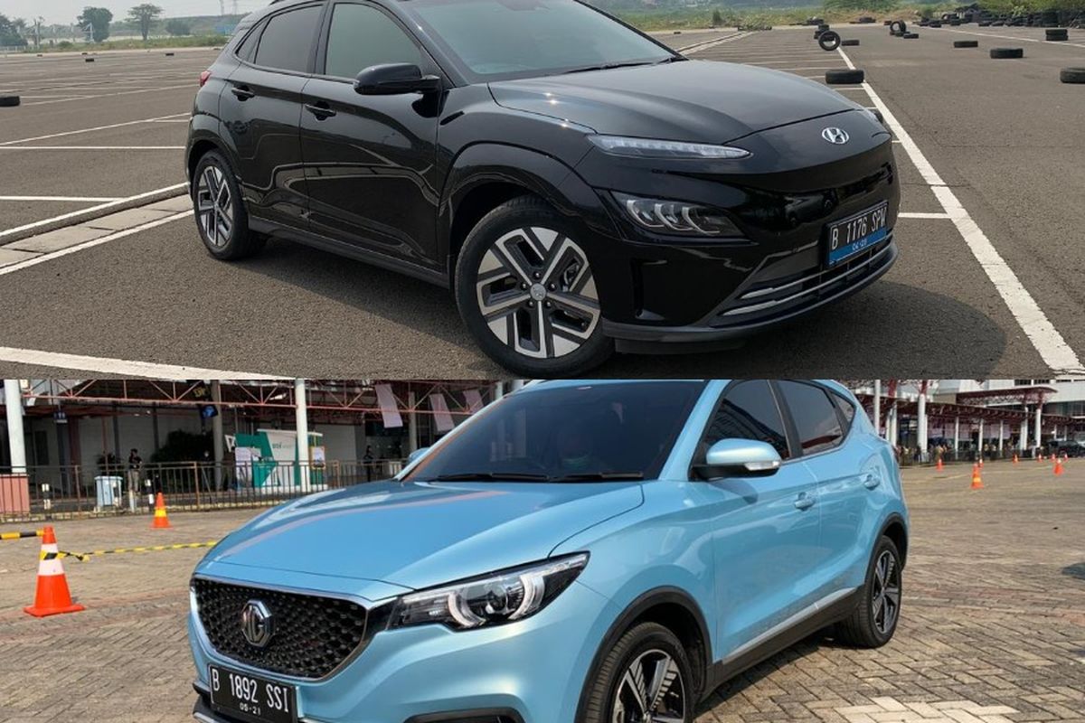 Perbandingan desain MG ZS EV dan Hyundai Kona EV