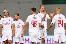 Hasil Sassuolo Vs Milan - Ibrahimovic 2 Gol, Rossoneri Perpanjang Rekor Tak Terkalahkan