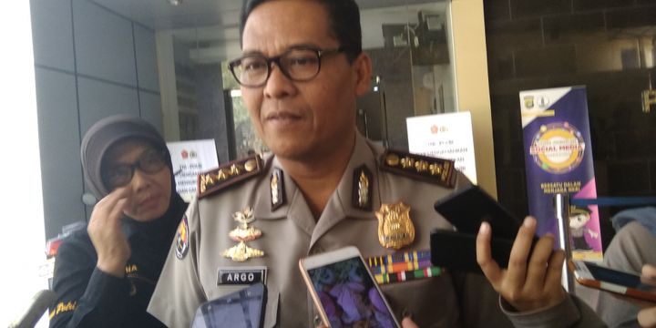 Kabid Humas Polda Metro Jaya Kombes Pol Argo Yuwono, Jakarta (31/5/2018) 