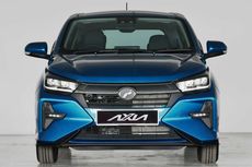 Tampilan Depan Belakang New Daihatsu Ayla di Malaysia Bocor