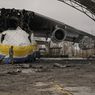 Penampakan Bangkai Antonov 225, Pesawat Terbesar Dunia yang Dihancurkan Rusia di Ukraina