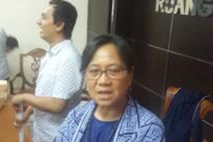 Komisioner Komnas HAM Sandrayati Moniaga, saat ditemui di Kantor Komnas HAM, Menteng, Jakarta Pusat, Senin (23/2/2015).