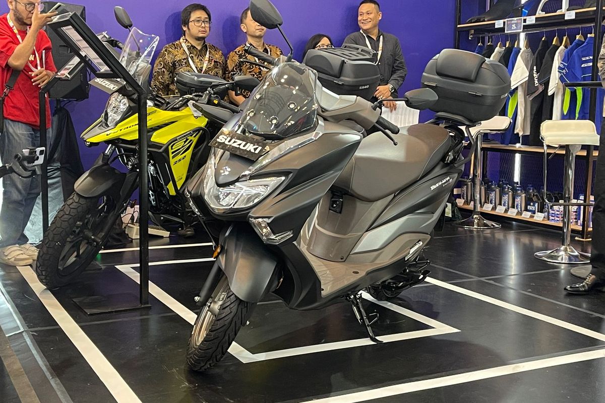 Suzuki Burgman Street 125 EX resmi meluncur di Indonesia 