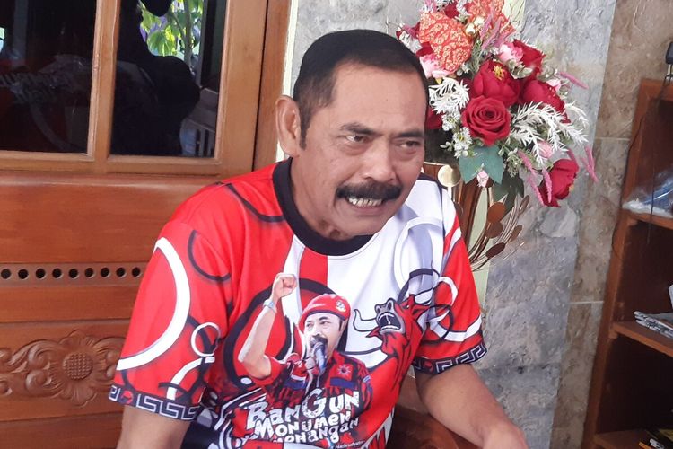 Ketua Dewan Pimpinan Cabang (DPC) PDI-P Solo FX Hadi Rudyatmo di Solo, Jawa Tengah, Rabu (11/1/2023).