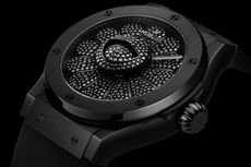 Hublot X Takashi Murakami, Arloji Bunga Bertabur Berlian Hitam