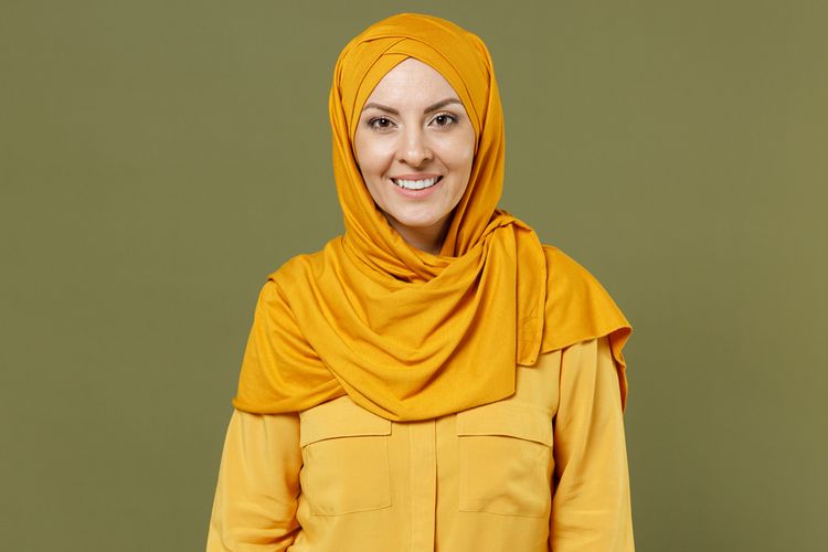 Hijab warna mustard
