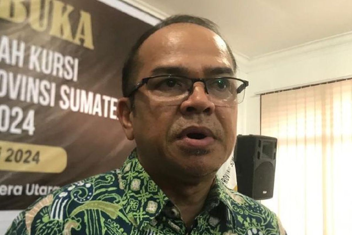 Ketua KPU Sumut Agus Arifin.