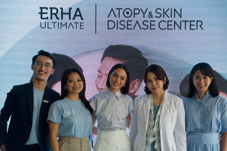 Peluncuran ERHA Atopy & Skin Disease Center di Jakarta (30/5/2023).