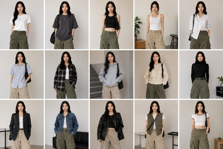 Celana Cargo Cocok dengan Baju Apa? Ini 15 Pilihannya