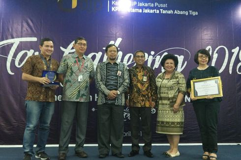 7 Perusahaan Raih Penghargaan dari KPP Jakarta Tanah Abang Tiga