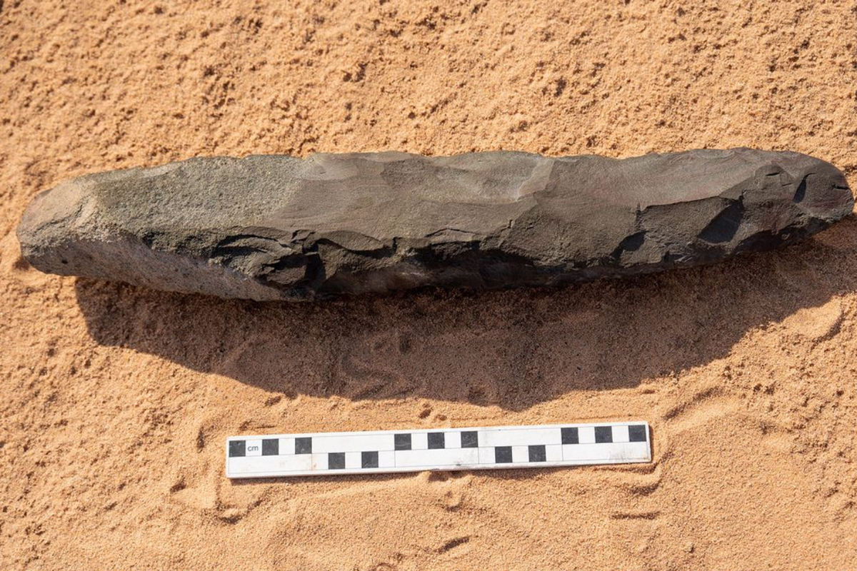 Kapak tangan raksasa yang ditemukan di Arab Saudi 