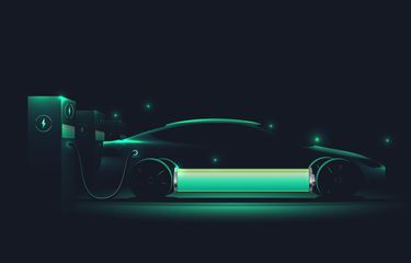 Ilustrasi mobil listrik