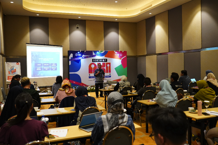 Kemenparekraf/Baparekraf memulai rangkaian Fase Bootcamp Apresiasi Kreasi Indonesia (AKI) 2024 (23/4/2024).