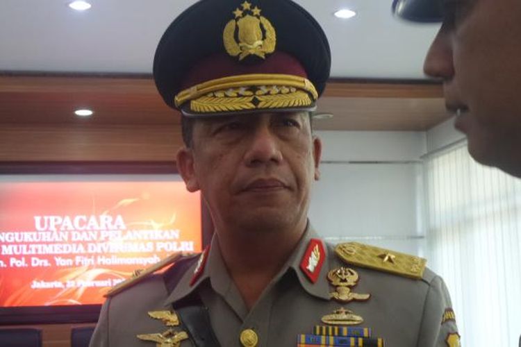 Kepala Biro Multimedia Divisi Humas Polri Brigjen Pol Yan Fitri Halimansyah