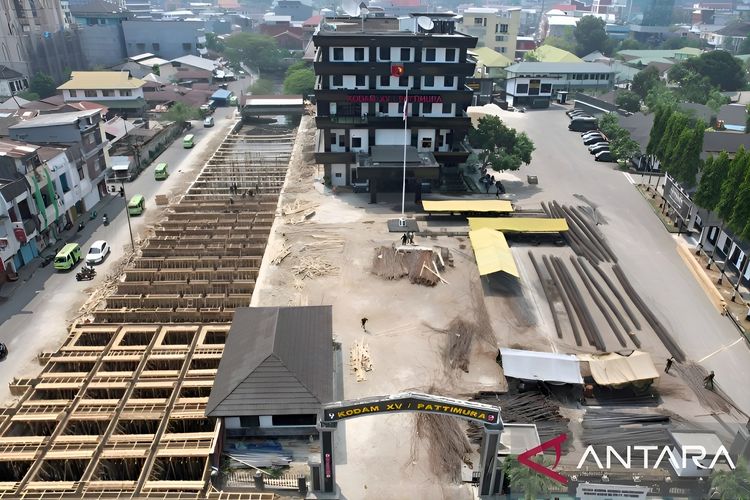 Viral Kodam Pattimura Bikin Bangunan Tepat di Atas Sungai di Ambon