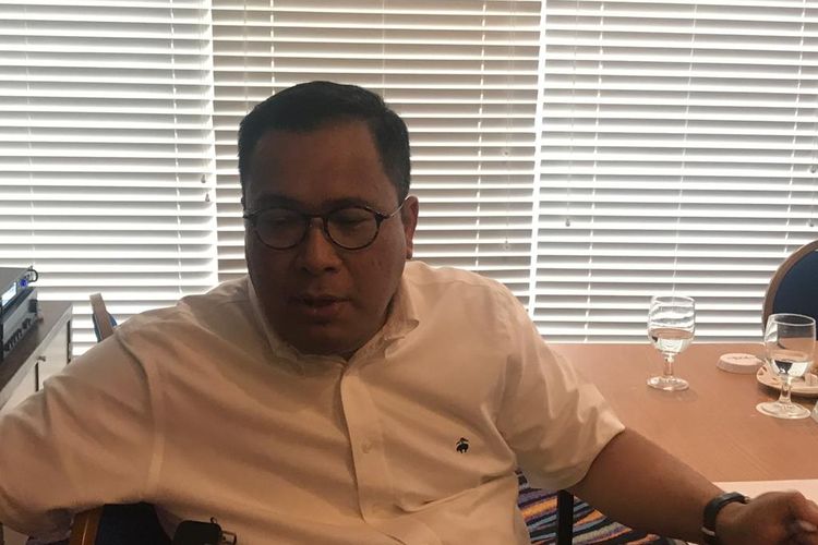 Direktur Eksekutif Megawati Institute, Arif Budimanta saat diwawancarai di Jakarta, Kamis (15/8/2019).