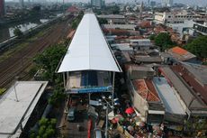 372 PKL Jatibaru Ikut Undian Lapak di Skybridge Tanah Abang