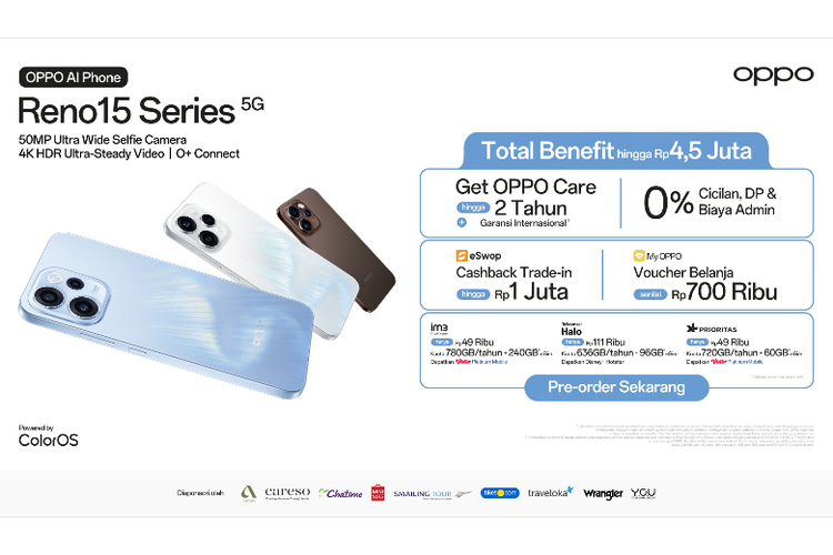 Penawaran OPPO Reno15 Series dan berbagai keuntungan yang akan didapat konsumen.