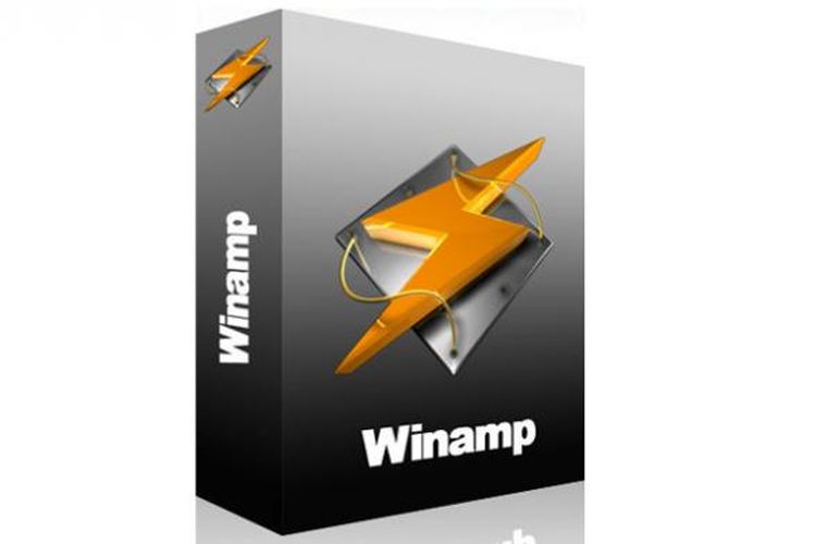 Perangkat lunak Winamp Pro yang dirilis pada 2011