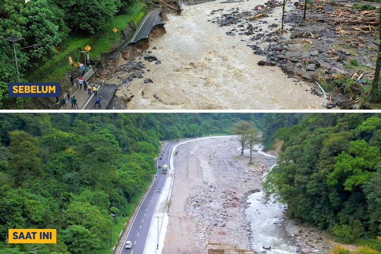 Lembah Anai Bangkit, Jalur Strategis Padang–Bukittinggi Kembali Lancar