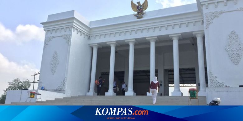 Melihat Kantor Desa Mirip Istana Negara Dibangun 4 Tahun Dengan Dana Rp 1 8 Miliar Halaman All Kompas Com