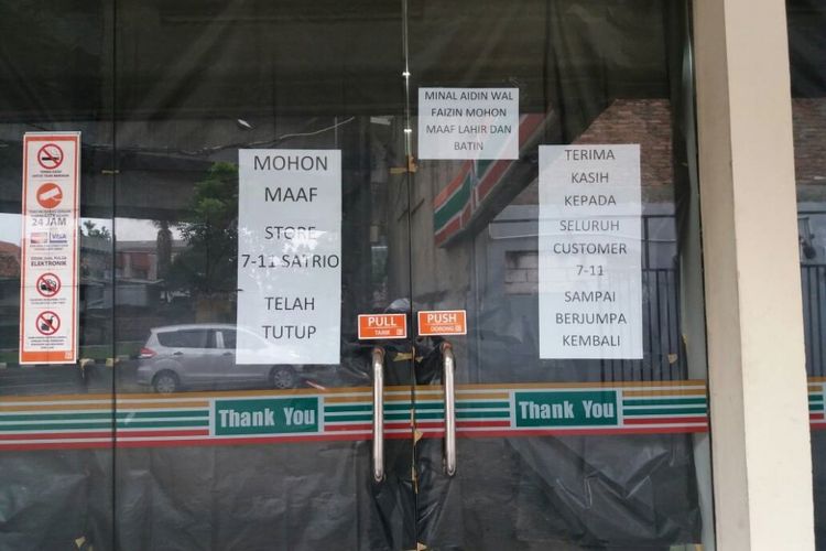 Bekas Gerai Berubah Jadi Pojok Halal Kreditur Duga Aset Seven Eleven Dialihkan