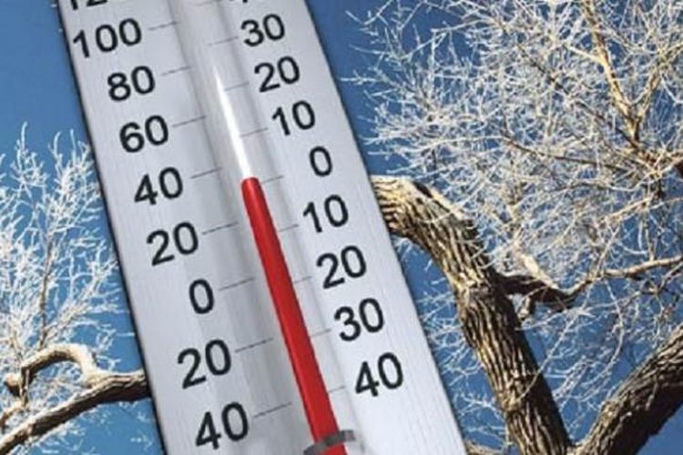 Ilustrasi suhu dingin