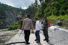 Perbaikan Jalan Ambles di Piket Nol Lumajang Ditarget Selesai pada Januari 2023