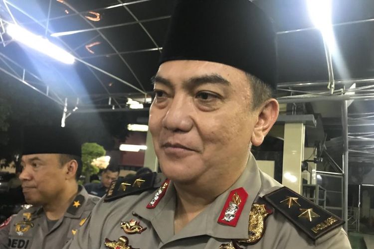 Kepala Divisi Humas Polri Irjen M. Iqbal saat ditemui di Kompleks Mabes Polri, Jakarta Selatan, Senin (8/7/2019) malam.