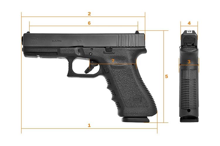 Spesifikasi Glock 17, pistol yang disebut-sebut dalam kasus dugaan polisi tembak polisi