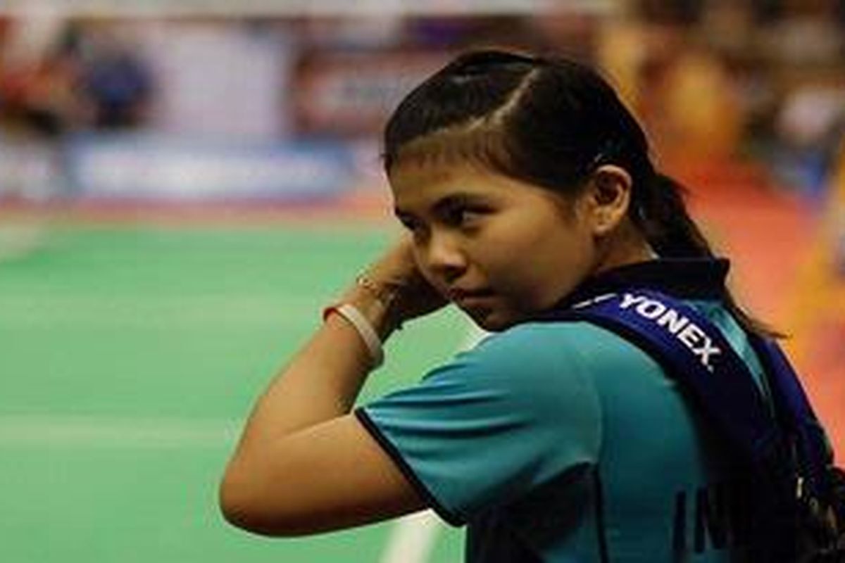 Greysia Polii, bersama Tontowi Ahmad, melangkah ke perempat final Kejuaraan Asia.