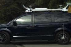 Mobil Misterius Apple Ditemukan Sedang Memotret Jalan