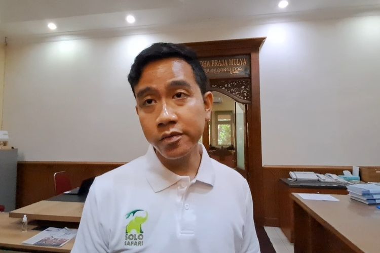 Calon Wakil Presiden sekaligus Wali Kota Solo, Gibran Rakabuming Raka pada Selasa (28/11/2023).