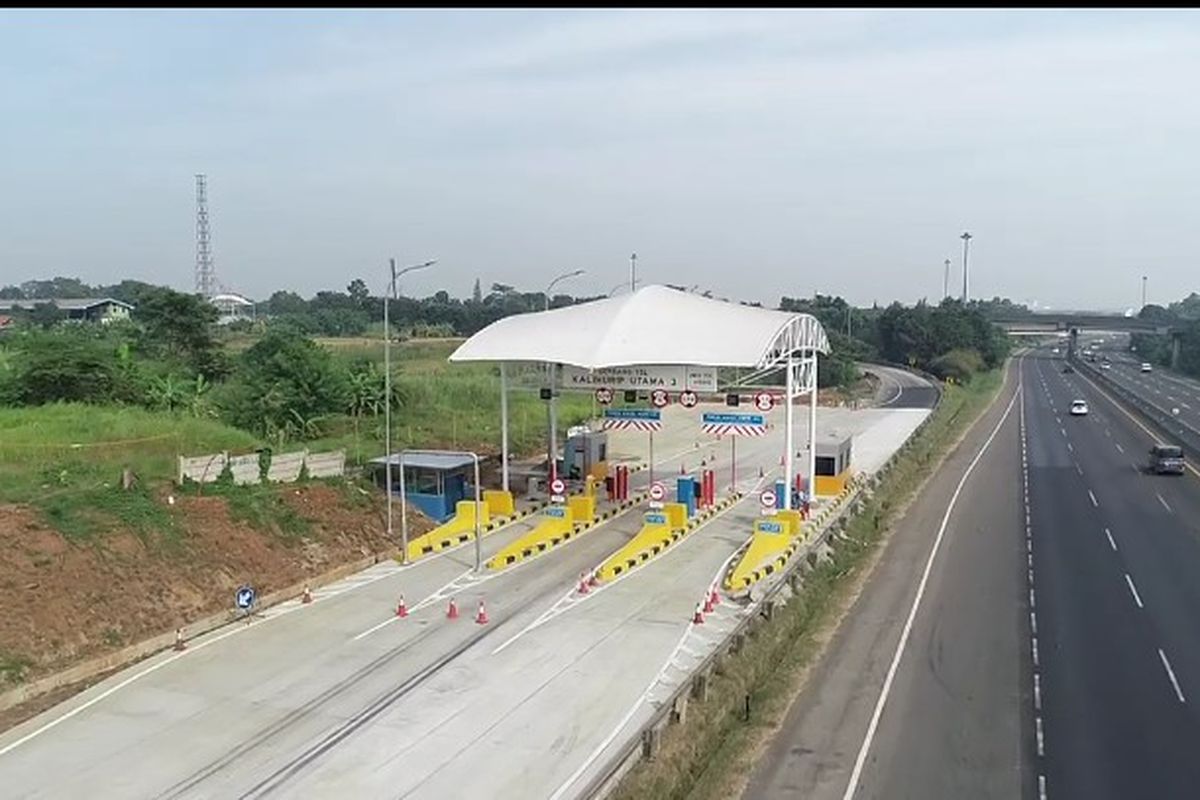 Selama enam hari, sebanyak hampir 1,1 juta kendaraan meninggalkan Jakarta. 