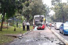 Sopir Transjakarta Jadi Tersangka Kecelakaan Beruntun di Monas