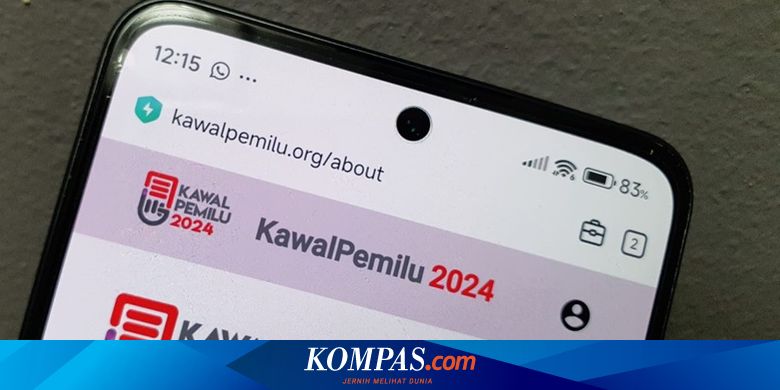 "Real Count" Kawalpemilu.org Nyatakan Prabowo-Gibran Pemenang Pilpres 2024