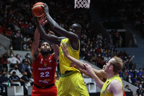 BERITA FOTO: Indonesia Tumbang Kontra Australia di FIBA Asia Cup 