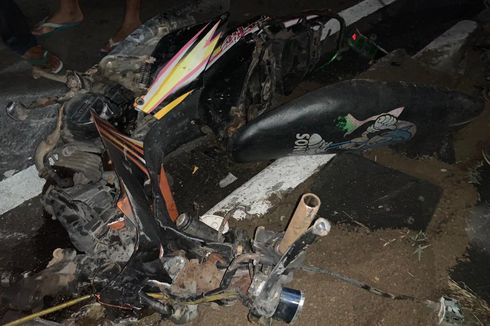 Truk Ekspedisi Terlibat Kecelakaan dengan Motor di Manggarai NTT, 1 Tewas, 1 Patah Tulang