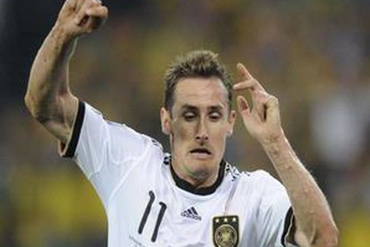 Striker Jerman, Miroslav Klose.