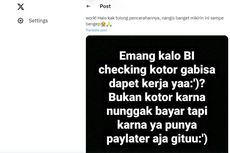 Ramai soal Skor BI Checking Buruk Bisa Menyebabkan Sulit Cari Kerja, Benarkah?