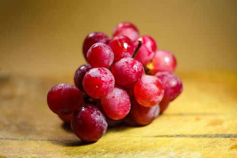 Ketahui, Banyaknya Gula dalam Buah Anggur Merah Tanpa Biji